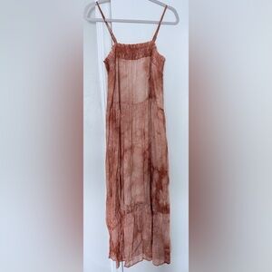 By the River Maxi Dress with Spaghetti‎ Straps for Casual Wear